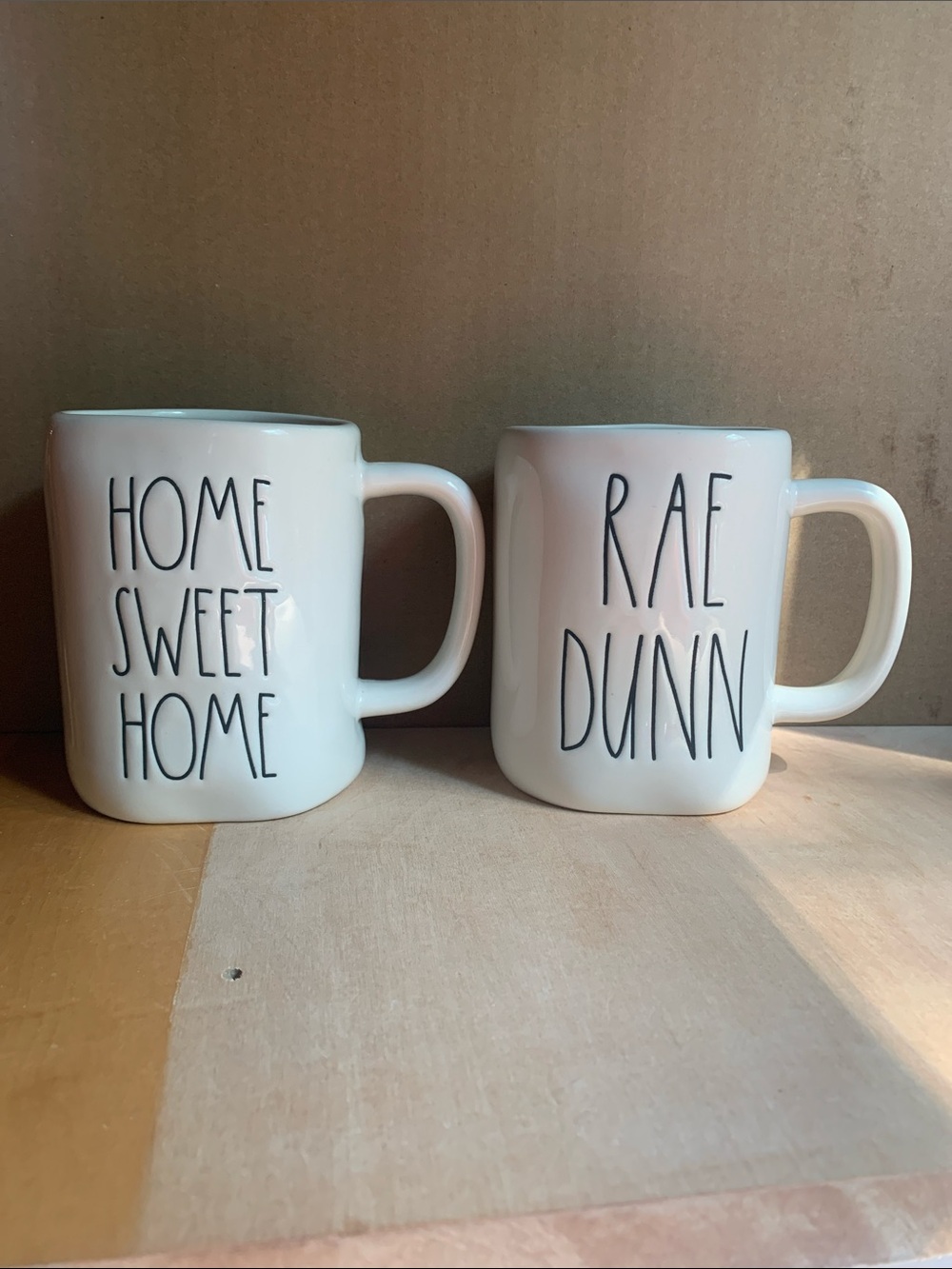 Rae Dunn home sweet home and Rae Dunn